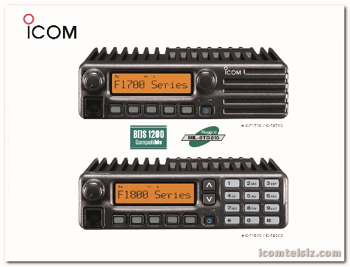 ICOM TELSIZ IC-F1810 / ICOM IC-F2810 Sabit Kara Telsizi